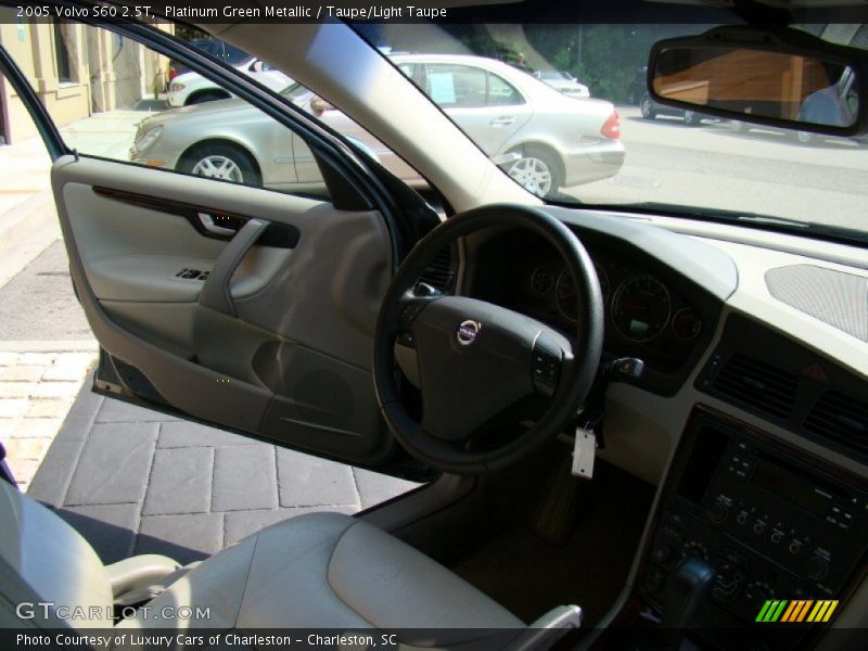 Platinum Green Metallic / Taupe/Light Taupe 2005 Volvo S60 2.5T