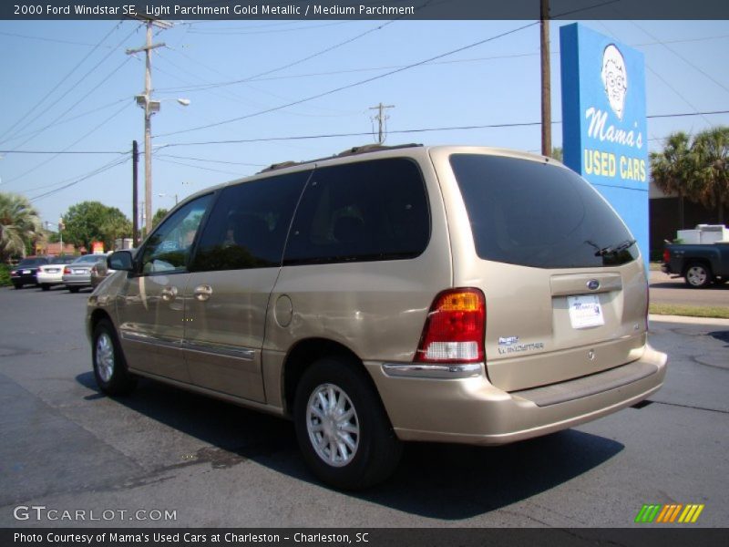 Light Parchment Gold Metallic / Medium Parchment 2000 Ford Windstar SE