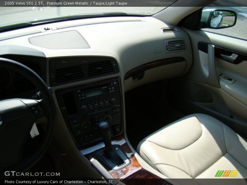 Platinum Green Metallic / Taupe/Light Taupe 2005 Volvo S60 2.5T