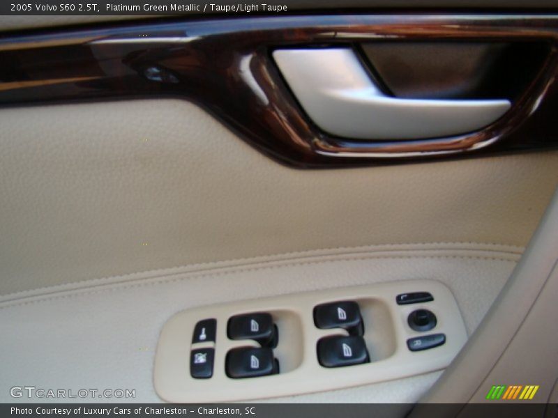Platinum Green Metallic / Taupe/Light Taupe 2005 Volvo S60 2.5T