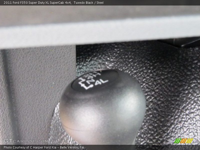 Tuxedo Black / Steel 2011 Ford F350 Super Duty XL SuperCab 4x4