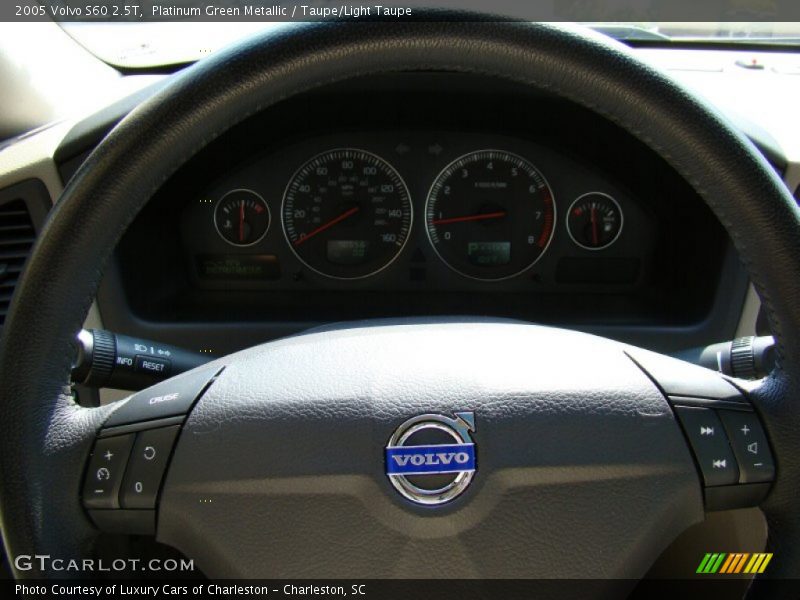Platinum Green Metallic / Taupe/Light Taupe 2005 Volvo S60 2.5T