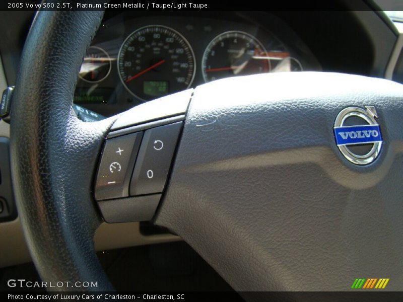 Platinum Green Metallic / Taupe/Light Taupe 2005 Volvo S60 2.5T
