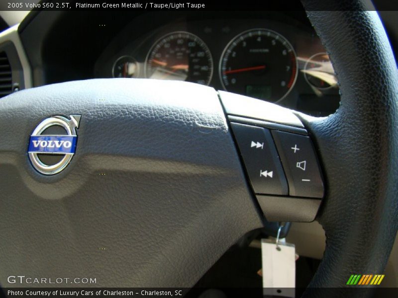 Platinum Green Metallic / Taupe/Light Taupe 2005 Volvo S60 2.5T