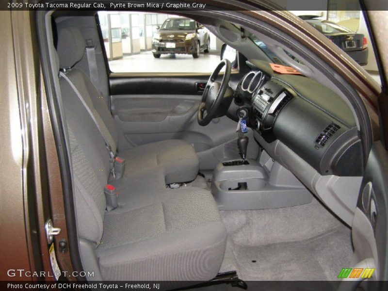 Pyrite Brown Mica / Graphite Gray 2009 Toyota Tacoma Regular Cab