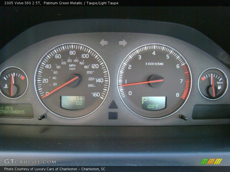  2005 S60 2.5T 2.5T Gauges