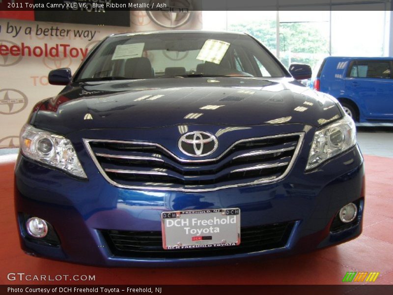 Blue Ribbon Metallic / Ash 2011 Toyota Camry XLE V6