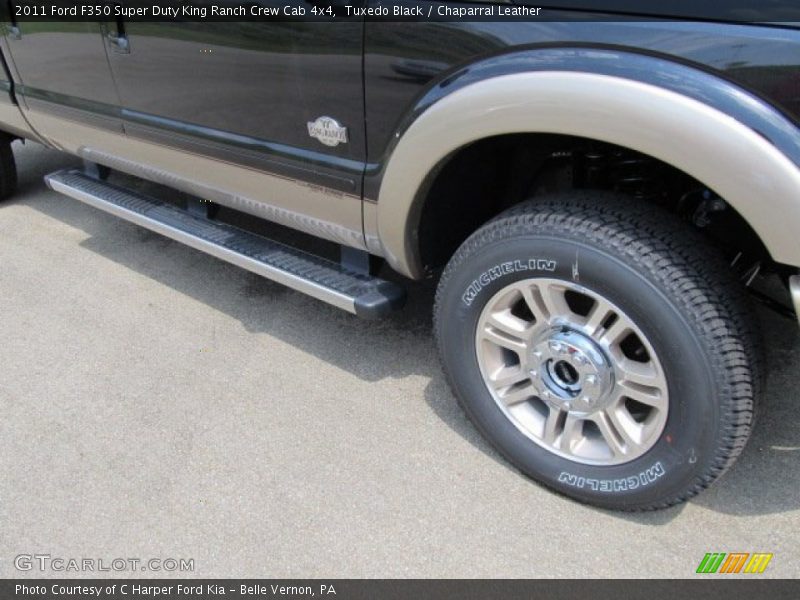 Tuxedo Black / Chaparral Leather 2011 Ford F350 Super Duty King Ranch Crew Cab 4x4