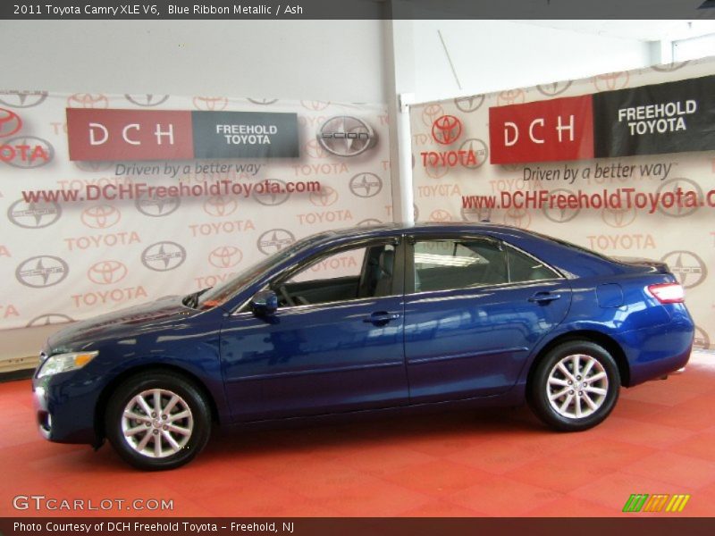 Blue Ribbon Metallic / Ash 2011 Toyota Camry XLE V6