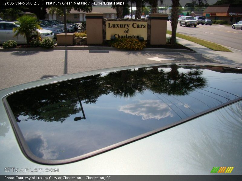 Platinum Green Metallic / Taupe/Light Taupe 2005 Volvo S60 2.5T