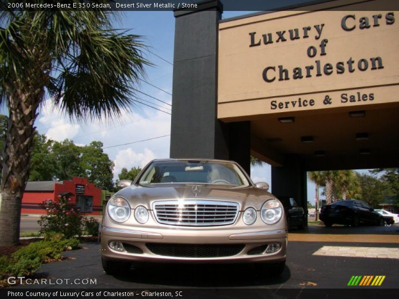 Desert Silver Metallic / Stone 2006 Mercedes-Benz E 350 Sedan