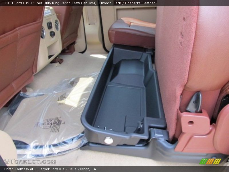 Tuxedo Black / Chaparral Leather 2011 Ford F350 Super Duty King Ranch Crew Cab 4x4