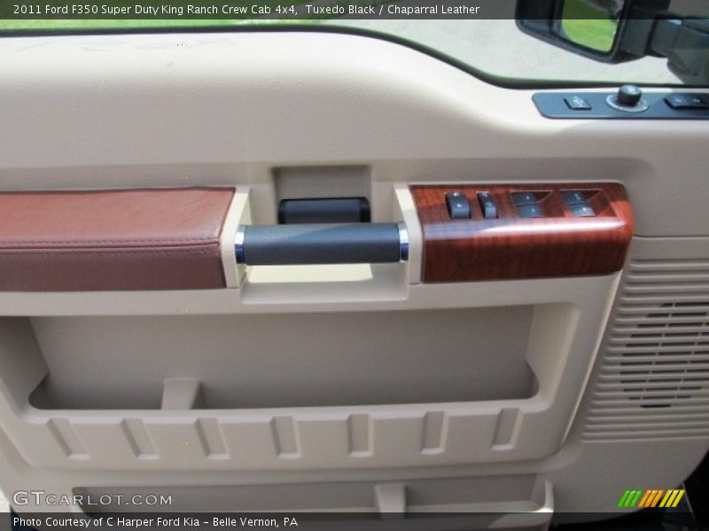 Tuxedo Black / Chaparral Leather 2011 Ford F350 Super Duty King Ranch Crew Cab 4x4