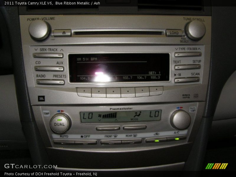 Blue Ribbon Metallic / Ash 2011 Toyota Camry XLE V6