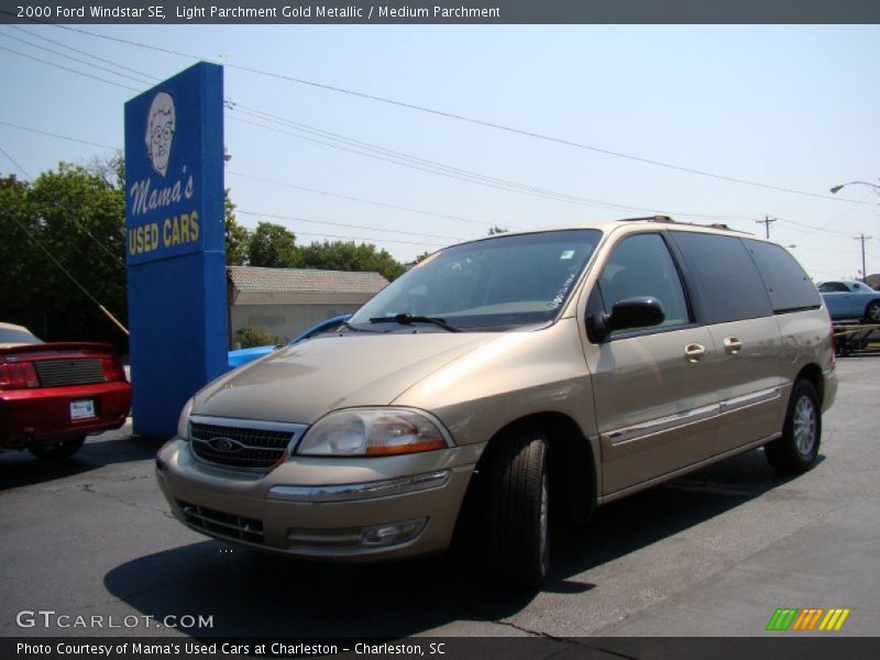 Light Parchment Gold Metallic / Medium Parchment 2000 Ford Windstar SE