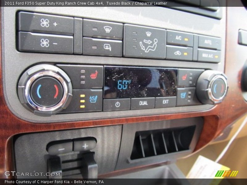 Tuxedo Black / Chaparral Leather 2011 Ford F350 Super Duty King Ranch Crew Cab 4x4