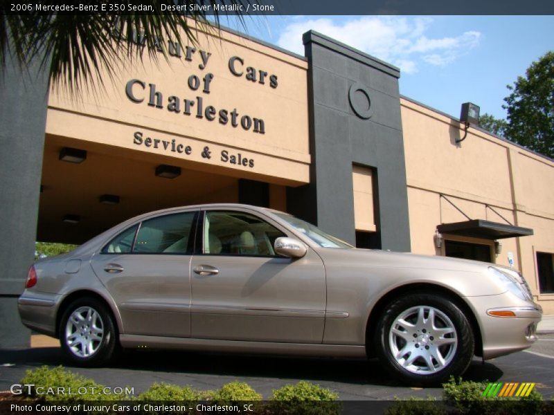 Desert Silver Metallic / Stone 2006 Mercedes-Benz E 350 Sedan