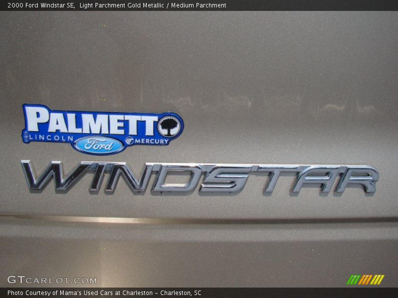 Light Parchment Gold Metallic / Medium Parchment 2000 Ford Windstar SE