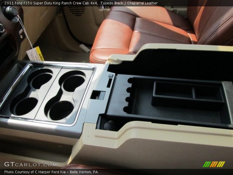 Tuxedo Black / Chaparral Leather 2011 Ford F350 Super Duty King Ranch Crew Cab 4x4