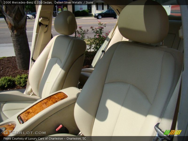 Desert Silver Metallic / Stone 2006 Mercedes-Benz E 350 Sedan