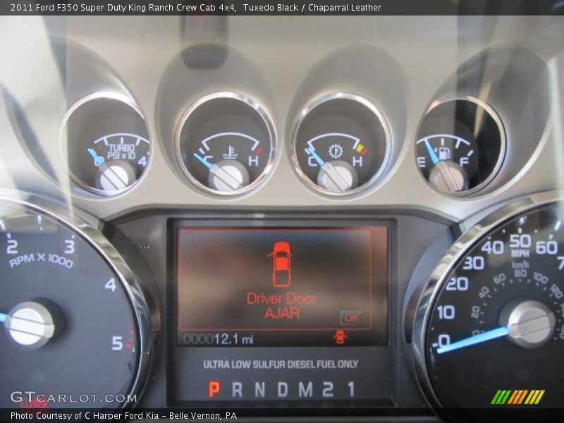 Tuxedo Black / Chaparral Leather 2011 Ford F350 Super Duty King Ranch Crew Cab 4x4