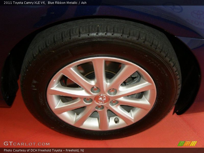 Blue Ribbon Metallic / Ash 2011 Toyota Camry XLE V6