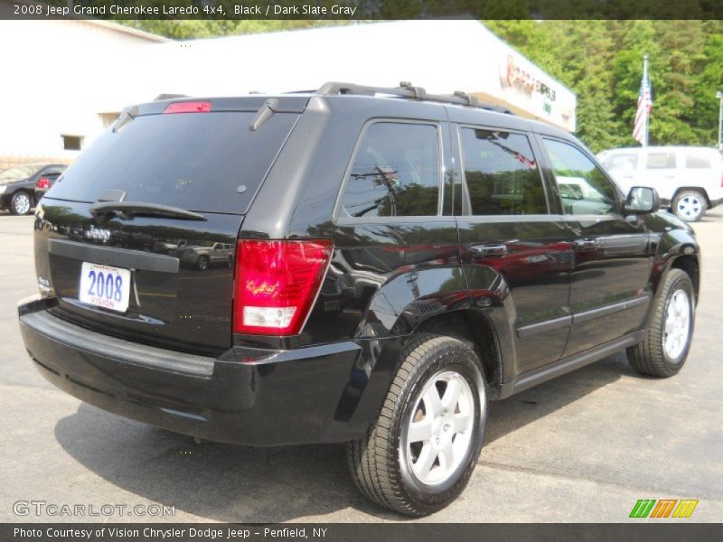 Black / Dark Slate Gray 2008 Jeep Grand Cherokee Laredo 4x4