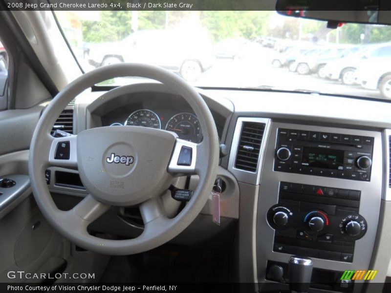 Black / Dark Slate Gray 2008 Jeep Grand Cherokee Laredo 4x4