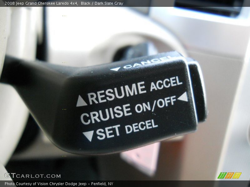 Black / Dark Slate Gray 2008 Jeep Grand Cherokee Laredo 4x4