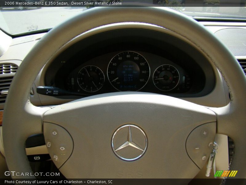Desert Silver Metallic / Stone 2006 Mercedes-Benz E 350 Sedan