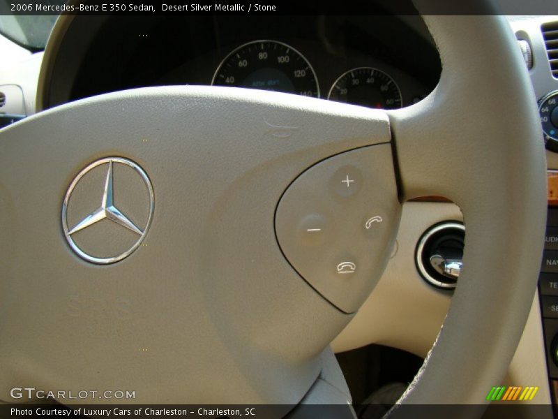 Desert Silver Metallic / Stone 2006 Mercedes-Benz E 350 Sedan