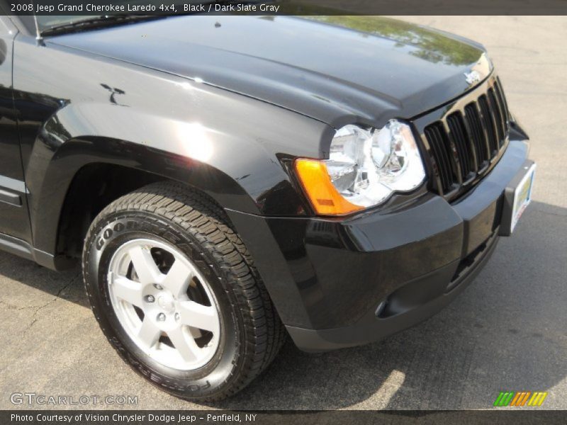 Black / Dark Slate Gray 2008 Jeep Grand Cherokee Laredo 4x4