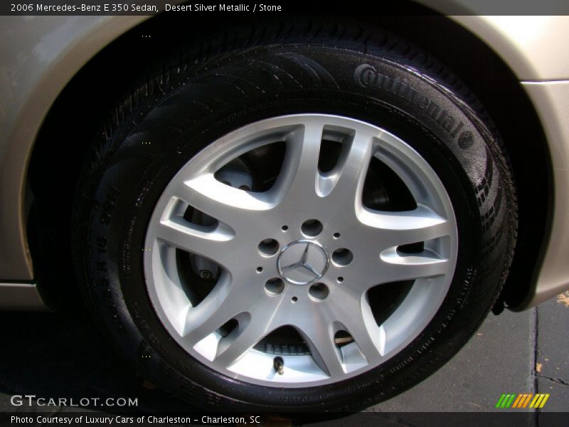 Desert Silver Metallic / Stone 2006 Mercedes-Benz E 350 Sedan