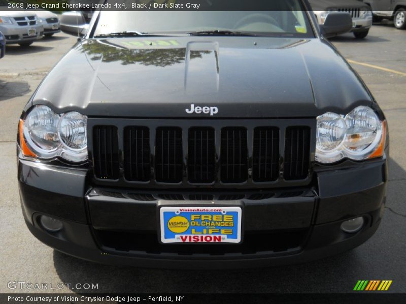 Black / Dark Slate Gray 2008 Jeep Grand Cherokee Laredo 4x4