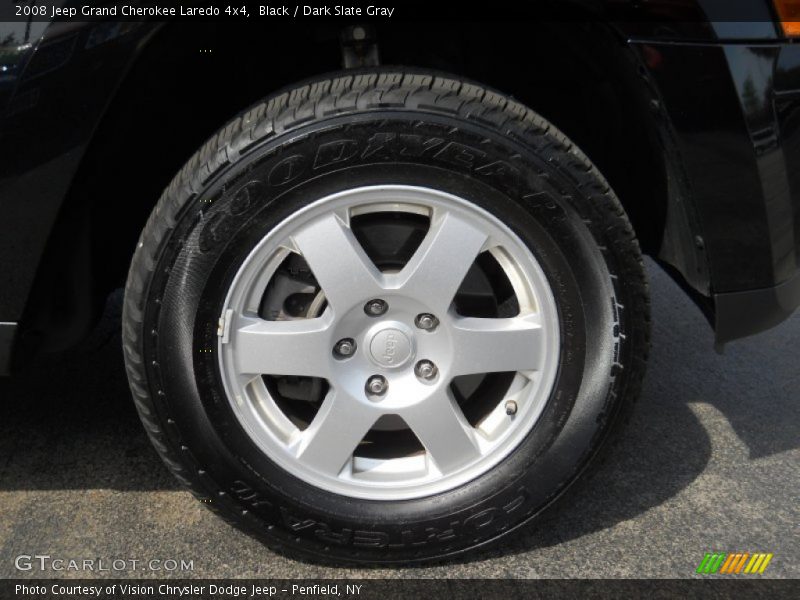 Black / Dark Slate Gray 2008 Jeep Grand Cherokee Laredo 4x4