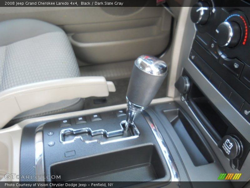 Black / Dark Slate Gray 2008 Jeep Grand Cherokee Laredo 4x4