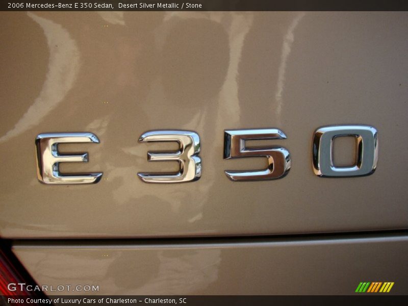 Desert Silver Metallic / Stone 2006 Mercedes-Benz E 350 Sedan