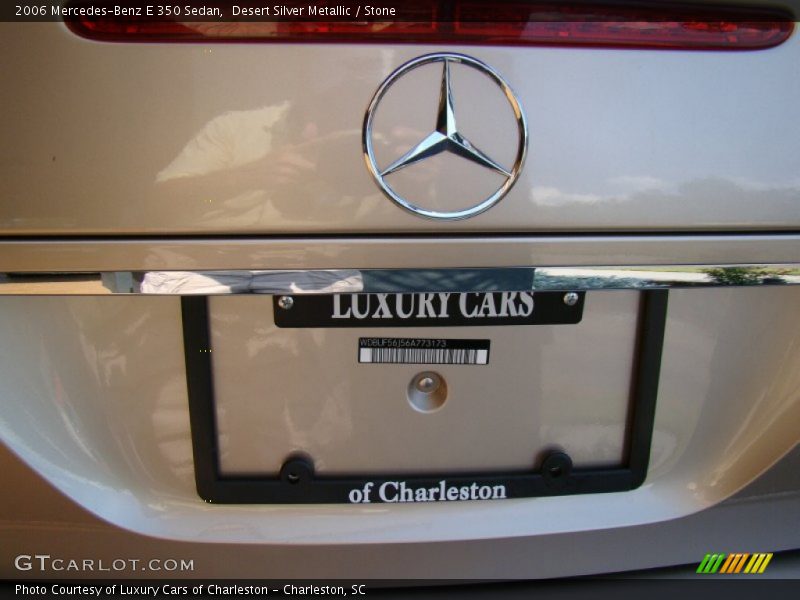 Desert Silver Metallic / Stone 2006 Mercedes-Benz E 350 Sedan