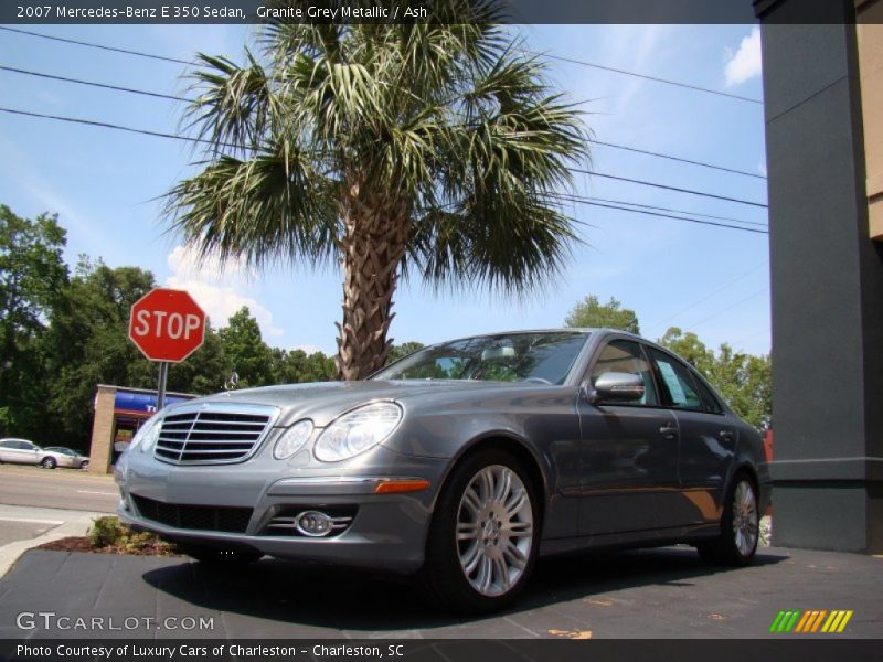 Granite Grey Metallic / Ash 2007 Mercedes-Benz E 350 Sedan