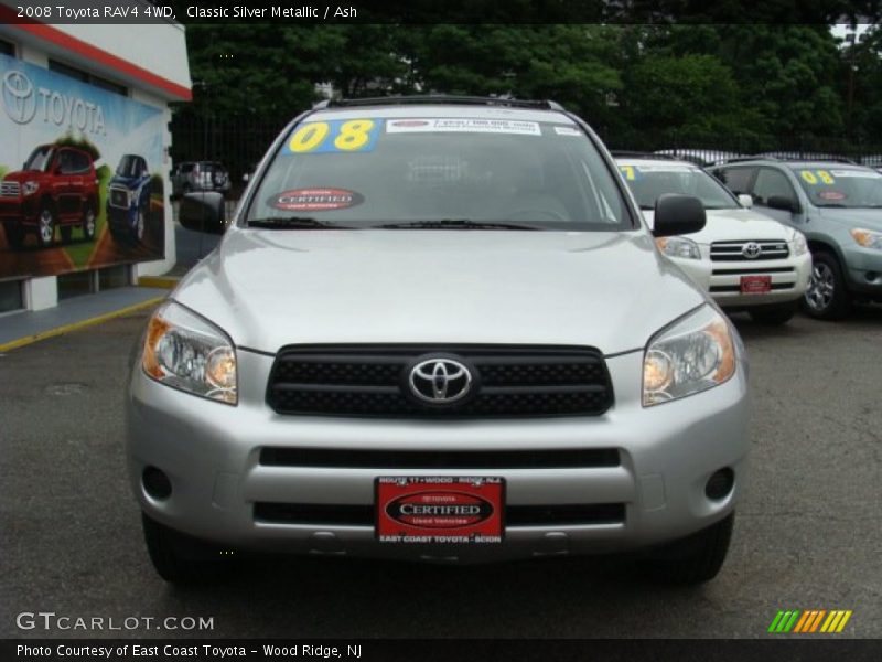 Classic Silver Metallic / Ash 2008 Toyota RAV4 4WD