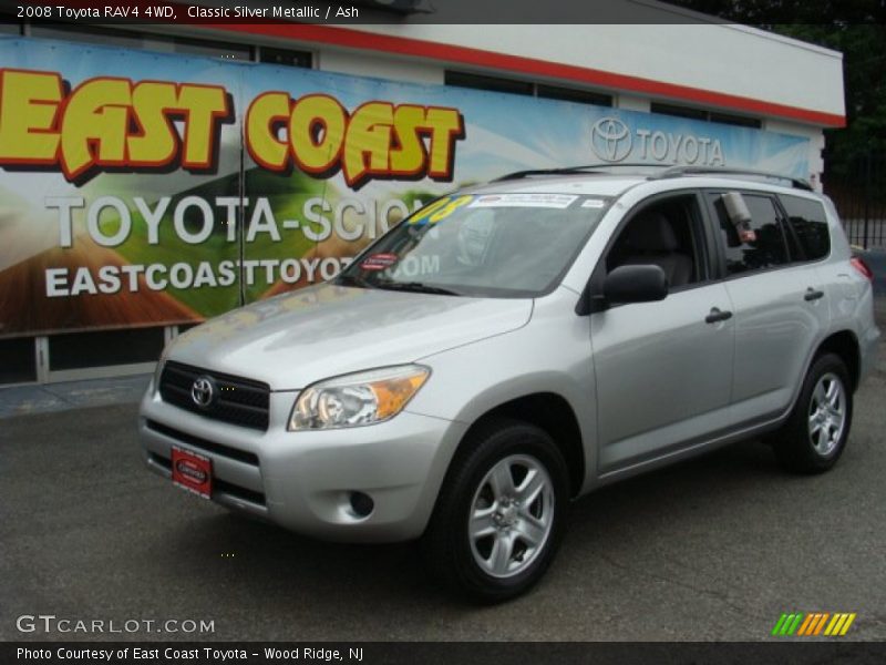 Classic Silver Metallic / Ash 2008 Toyota RAV4 4WD
