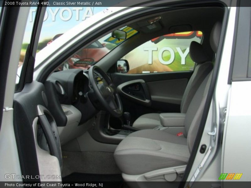Classic Silver Metallic / Ash 2008 Toyota RAV4 4WD