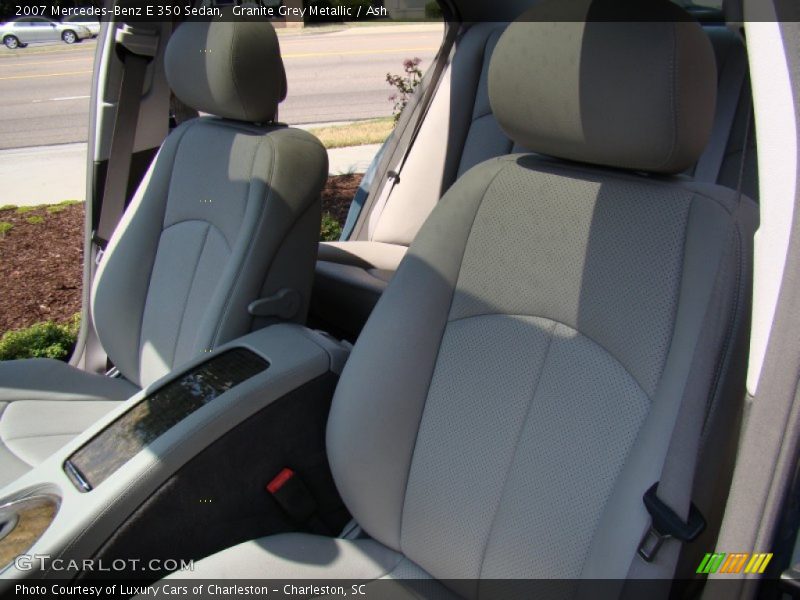 Granite Grey Metallic / Ash 2007 Mercedes-Benz E 350 Sedan