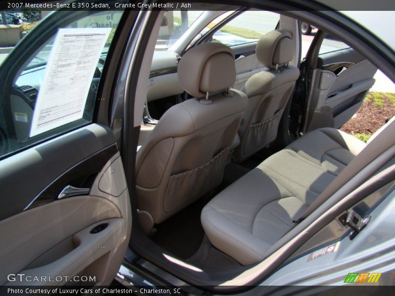 Granite Grey Metallic / Ash 2007 Mercedes-Benz E 350 Sedan