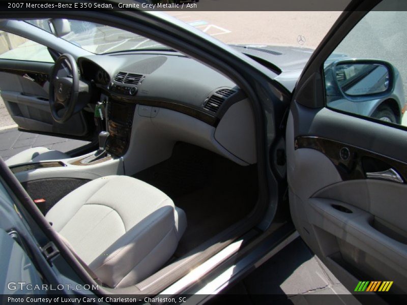Granite Grey Metallic / Ash 2007 Mercedes-Benz E 350 Sedan