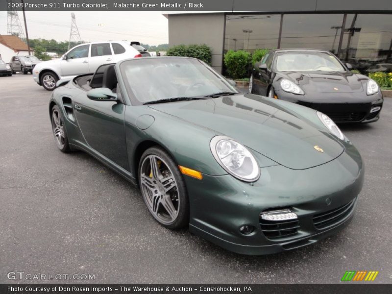 Front 3/4 View of 2008 911 Turbo Cabriolet