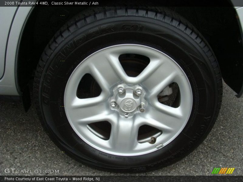 Classic Silver Metallic / Ash 2008 Toyota RAV4 4WD