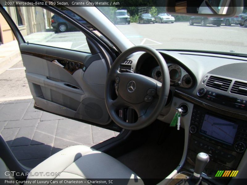 Granite Grey Metallic / Ash 2007 Mercedes-Benz E 350 Sedan