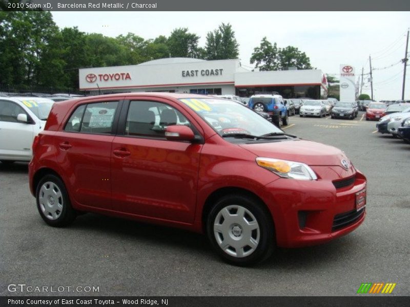 Barcelona Red Metallic / Charcoal 2010 Scion xD