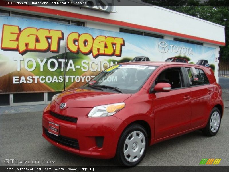 Barcelona Red Metallic / Charcoal 2010 Scion xD